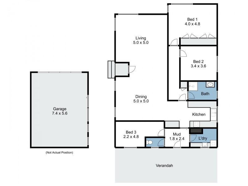 4 Holland Street, Euroa VIC 3666 Floorplan