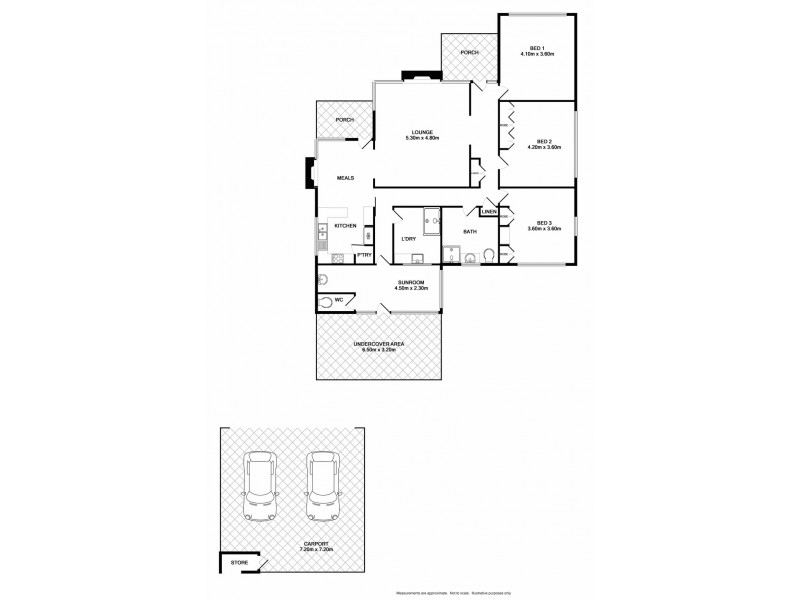 6 Mansfield Road, Euroa VIC 3666 Floorplan
