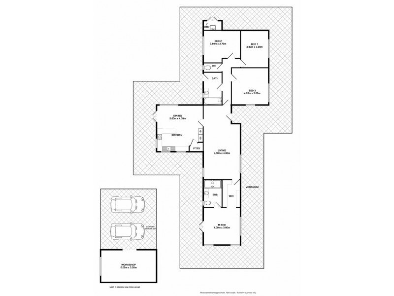 17-19 Urmston Street, Violet Town VIC 3669 Floorplan