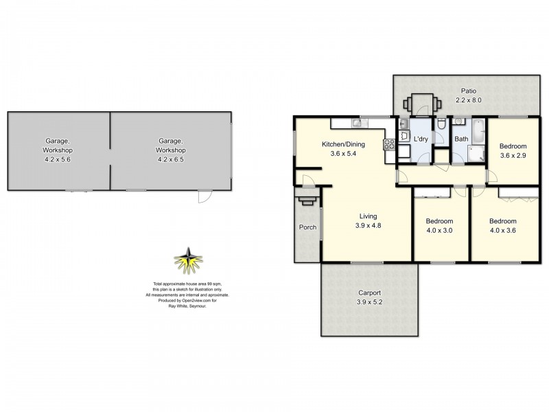 5 Webb Avenue, Seymour VIC 3660 Floorplan