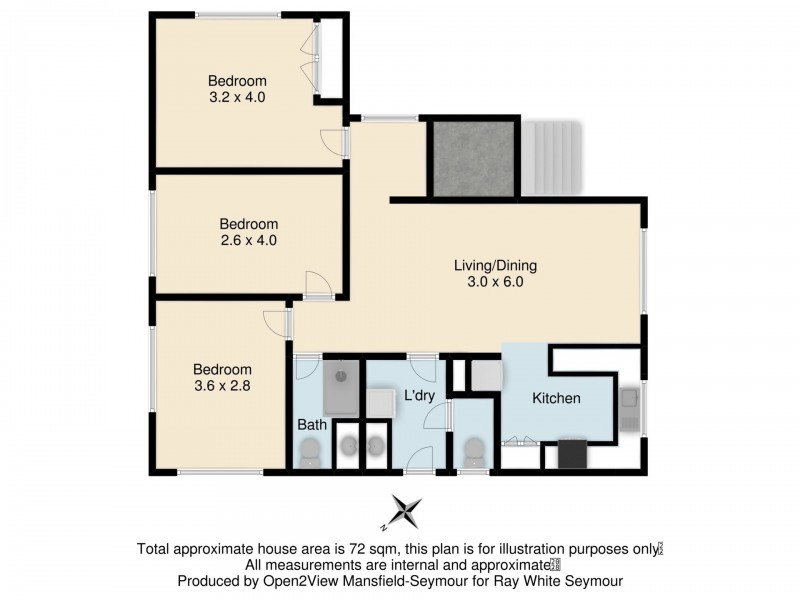 16 Chisholm Crescent, Seymour VIC 3660 Floorplan