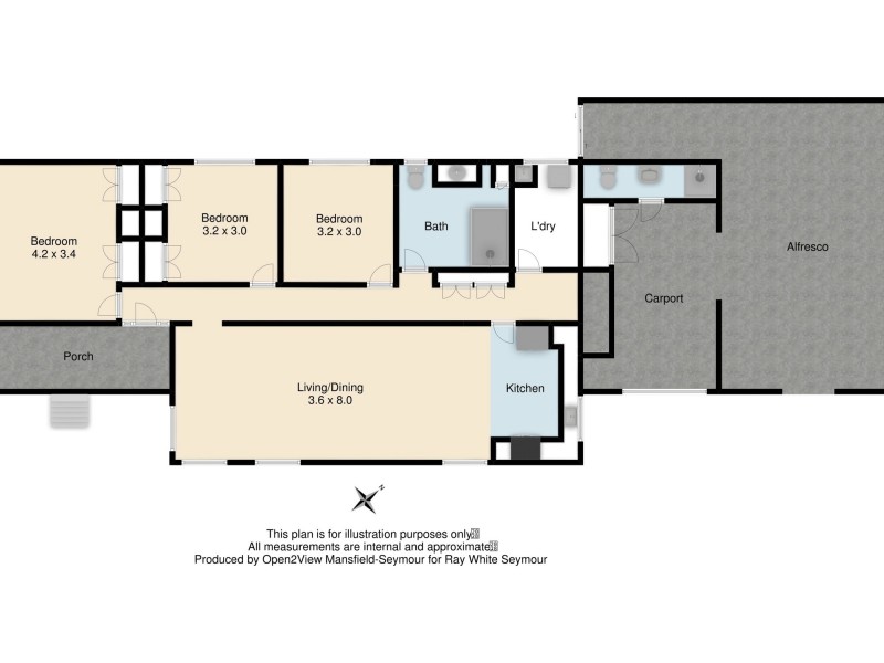 55 Wimble Street, Seymour VIC 3660 Floorplan