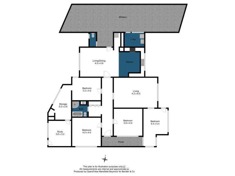 105 High Street, Seymour VIC 3660 Floorplan