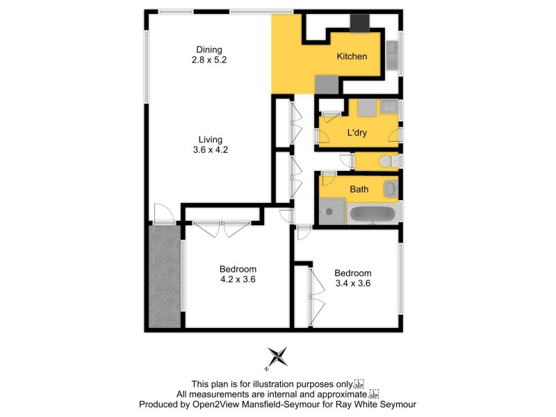4/115 Tarcombe Road, Seymour VIC 3660 Floorplan
