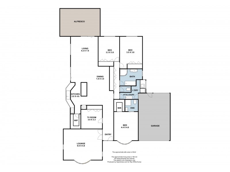 2 Branjee Road, Euroa VIC 3666 Floorplan