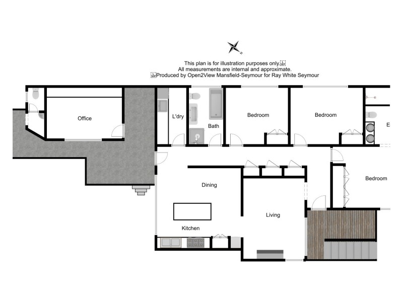 3 The Avenue, Seymour VIC 3660 Floorplan
