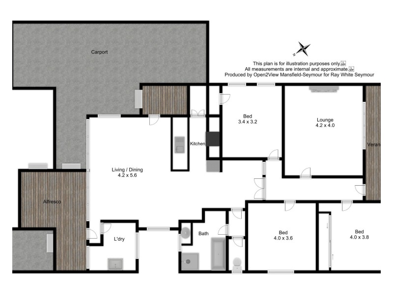 15 Park Street, Seymour VIC 3660 Floorplan