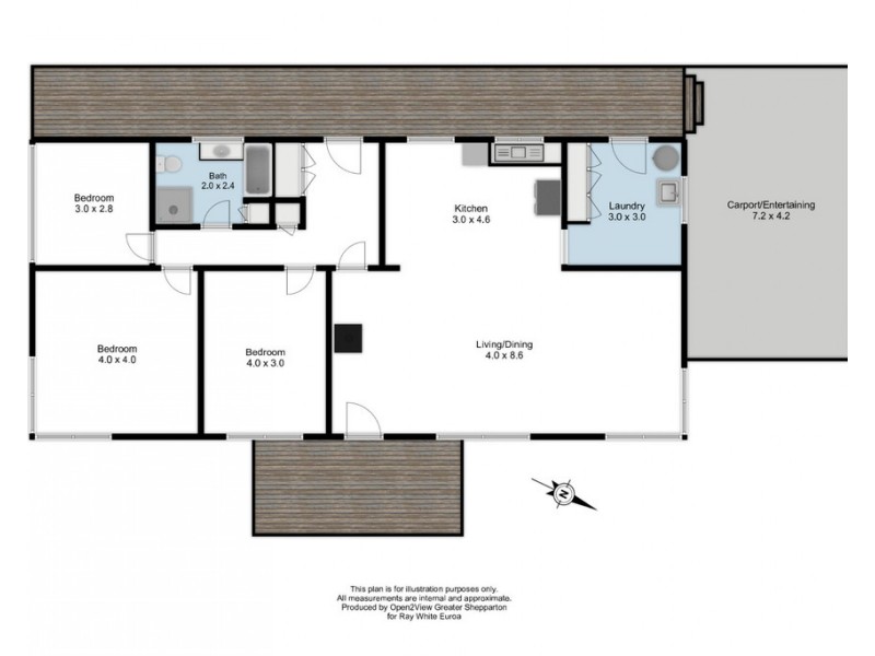 10 Dudley Road, Euroa VIC 3666 Floorplan