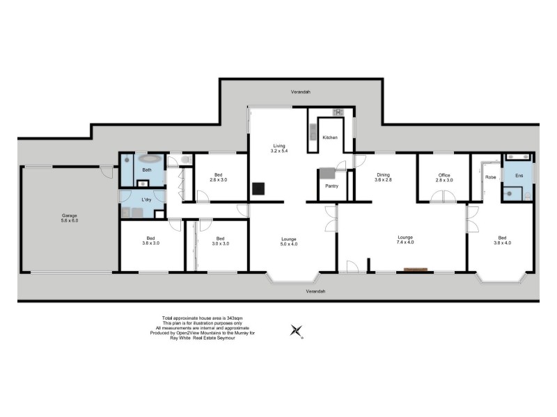 8901 Goulburn Valley Highway, Whiteheads Creek VIC 3660 Floorplan