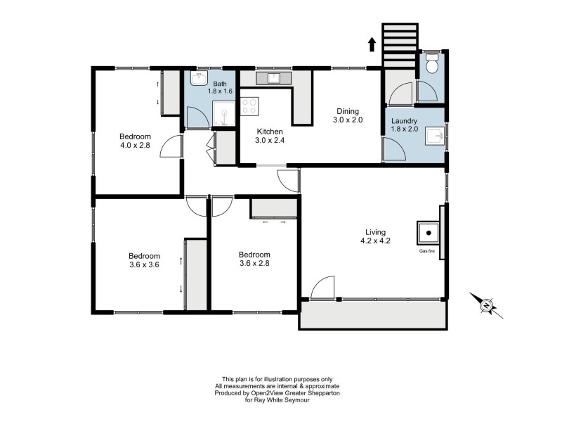 3 Dockery Street, Seymour VIC 3660 Floorplan