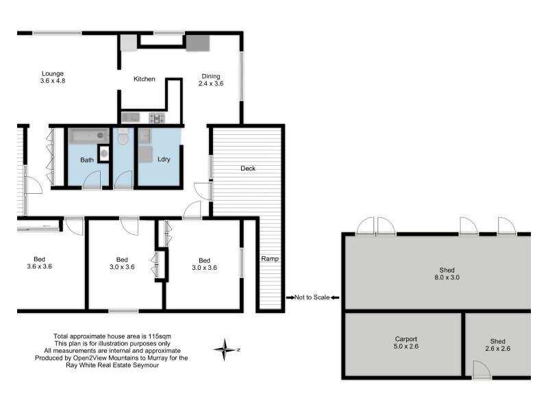 33 Martindale Crescent, Seymour VIC 3660 Floorplan