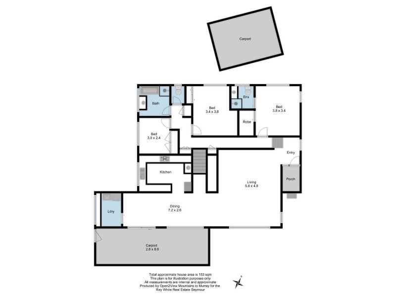 9 Priestley Crescent, Seymour VIC 3660 Floorplan