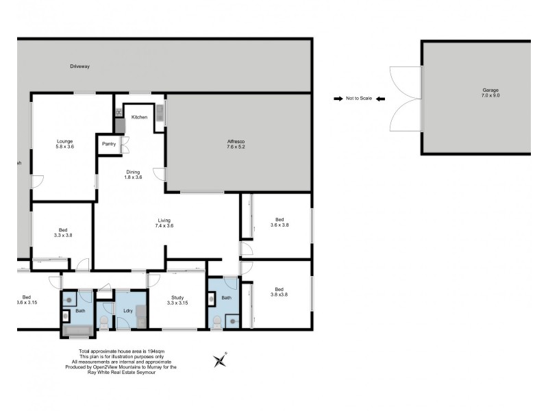 14 O’Sullivan Road, Seymour VIC 3660 Floorplan