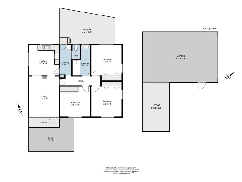 47 Howe Street, Seymour VIC 3660 Floorplan