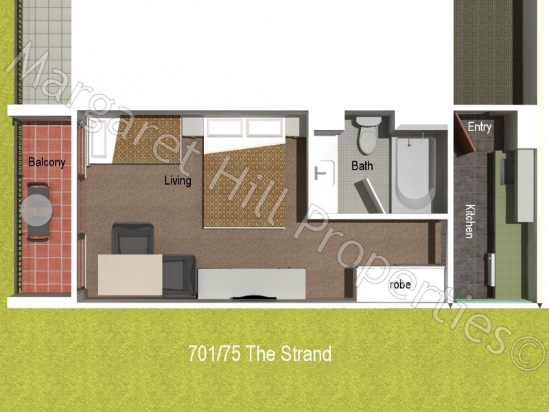 701/75-77 The Strand, North Ward QLD 4810 Floorplan