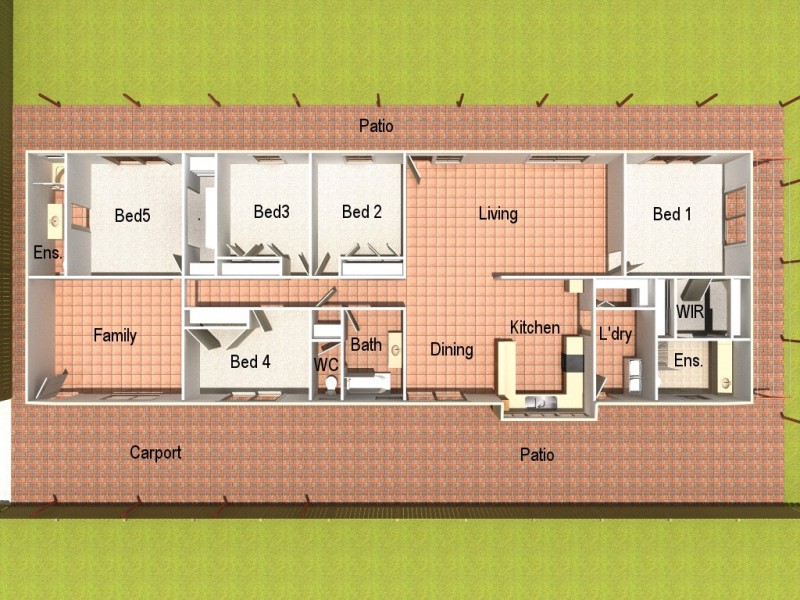 8A Mears Street, Mysterton QLD 4812 Floorplan