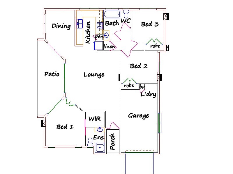 1 Panama Court, Burdell QLD 4818 Floorplan