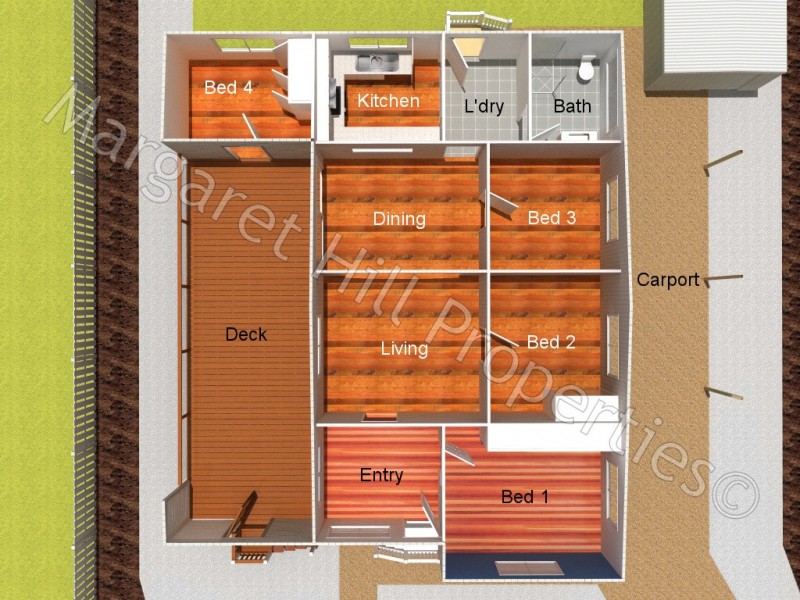 2 Burton Street, Mysterton QLD 4812 Floorplan