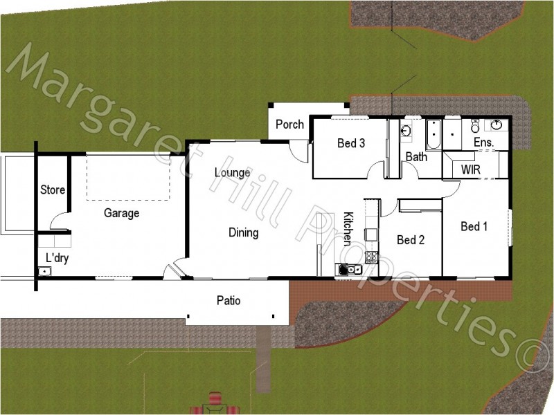 2/41 Earl Circuit, Kirwan QLD 4817 Floorplan