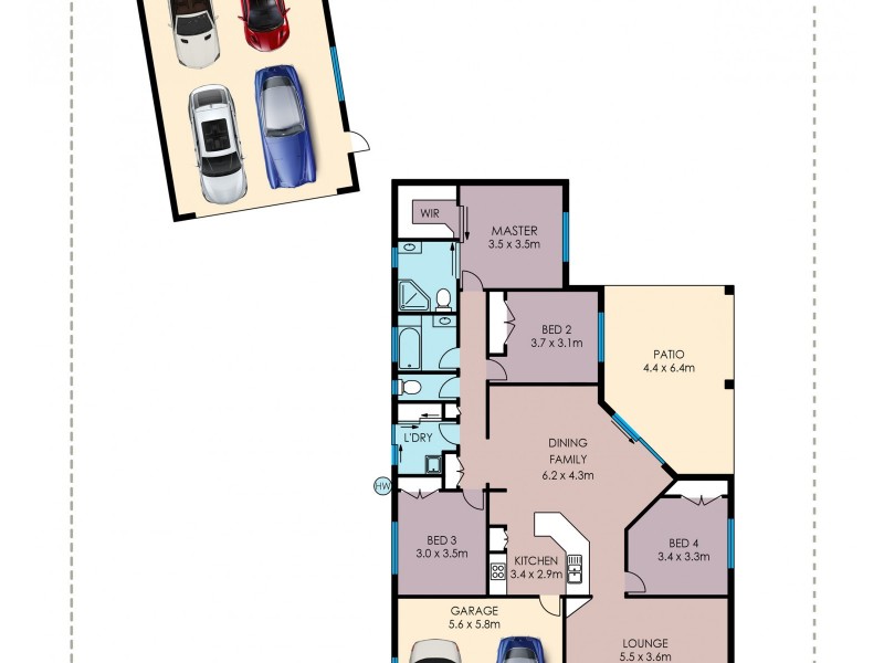 8 Fitzallan Street, Bushland Beach QLD 4818 Floorplan