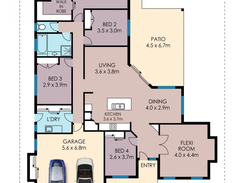 10 Baxendell Place, Bushland Beach QLD 4818 Floorplan