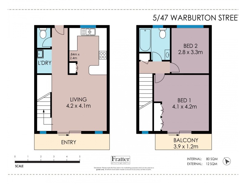 5/47 Warburton Street, North Ward QLD 4810 Floorplan