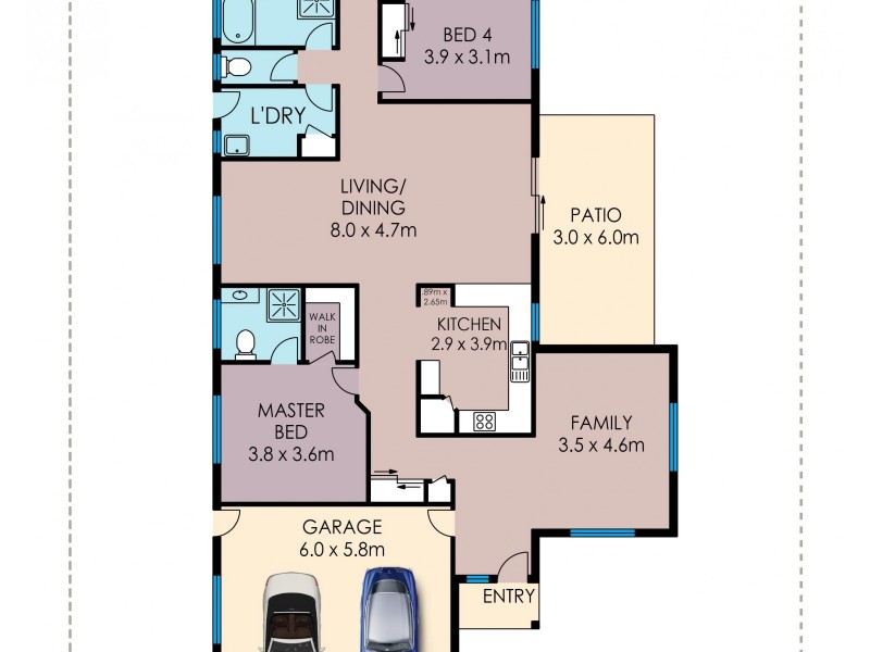 16 Tambo Court, Mount Louisa QLD 4814 Floorplan