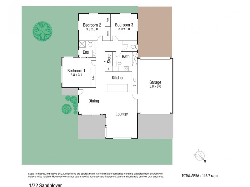 1/72 Sandplover Circuit, Bohle Plains QLD 4817 Floorplan