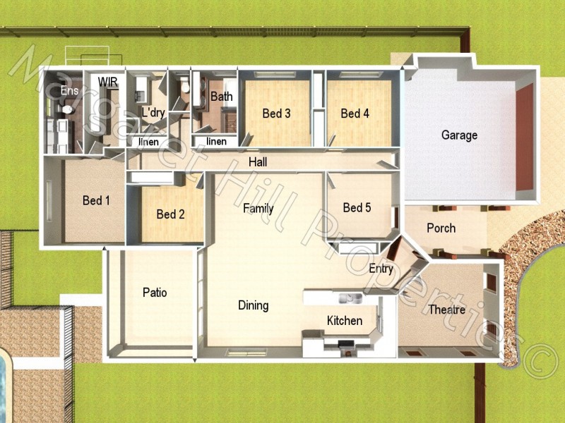 5 Waterstone Terrace, Idalia QLD 4811 Floorplan