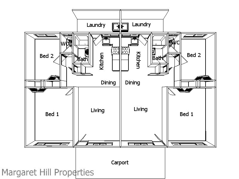1 and 2 / 42 Cambridge Street, Gulliver QLD 4812