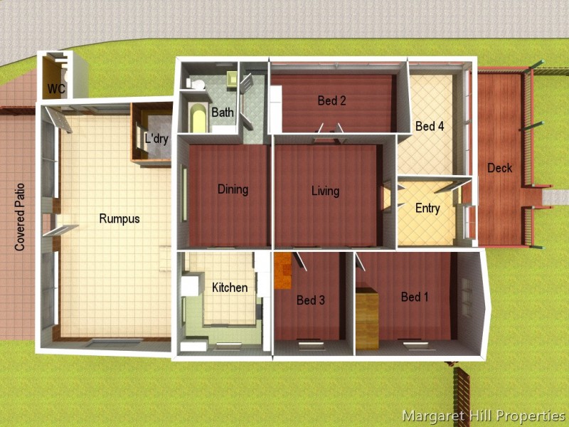 77 Gorden Street, Garbutt QLD 4814 Floorplan