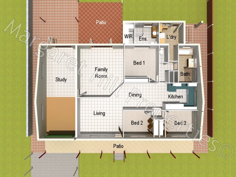 7 Paringa Street, Cranbrook QLD 4814 Floorplan