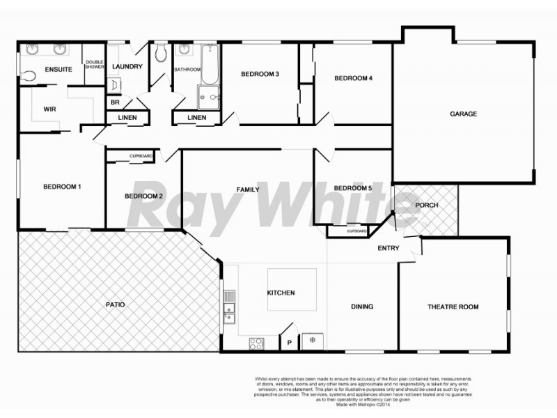 1 Newhaven Place, Idalia QLD 4811 Floorplan
