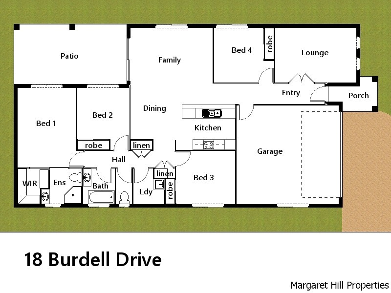 18 Burdell Drive, Burdell QLD 4818 Floorplan