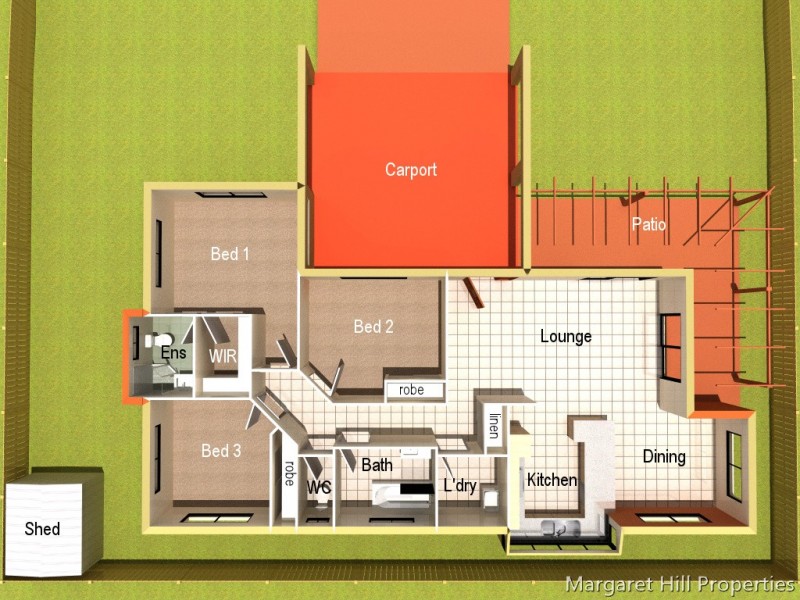 2A Vivian Street, Pimlico QLD 4812 Floorplan
