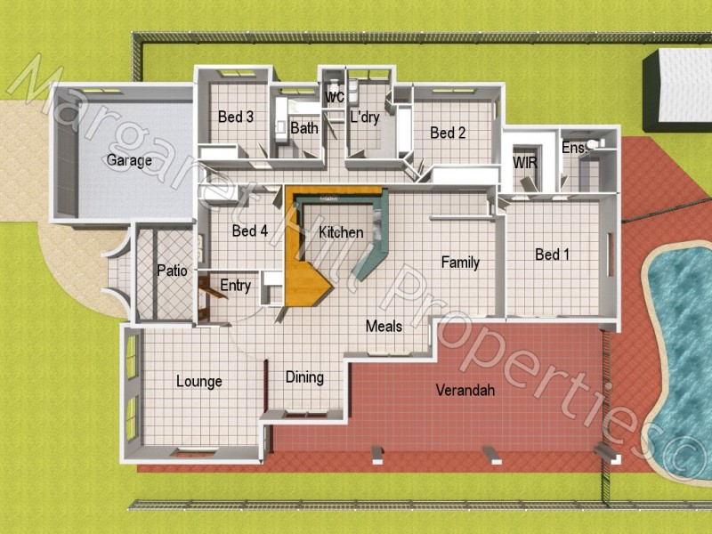 178 River Park Drive, Annandale QLD 4814 Floorplan