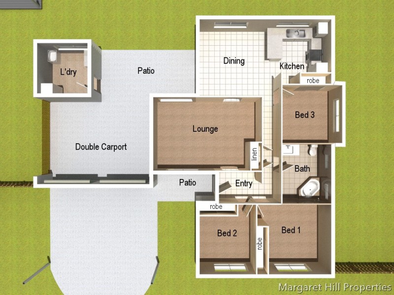 9 Toucan Crescent, Condon QLD 4815 Floorplan