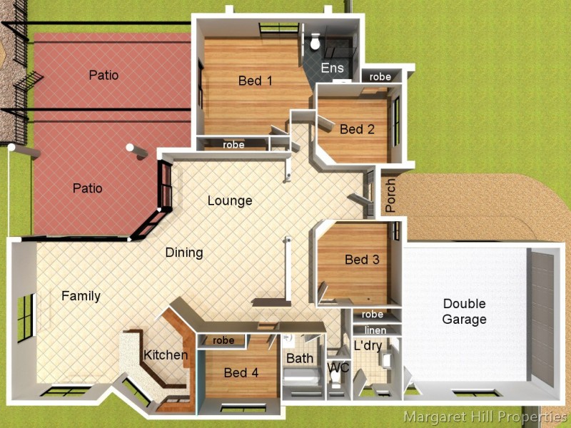 18 Pacific Avenue, Bushland Beach QLD 4818 Floorplan