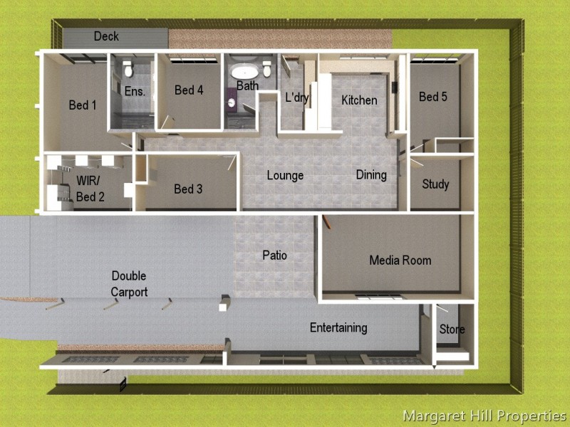 5 Gena Court, Mundingburra QLD 4812 Floorplan
