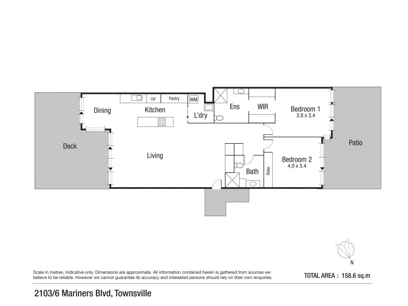 6-24 Mariners Drive, Townsville City QLD 4810 Floorplan