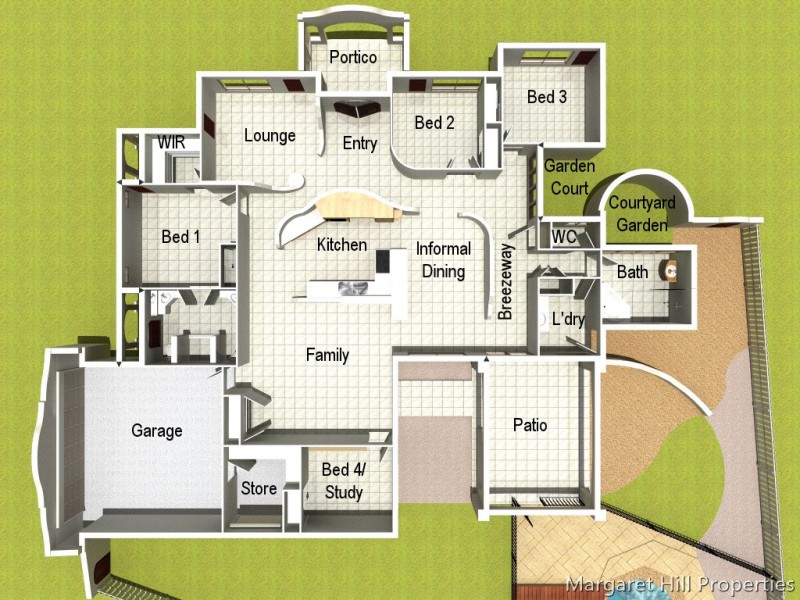 1 Elderslie Street, Annandale QLD 4814 Floorplan