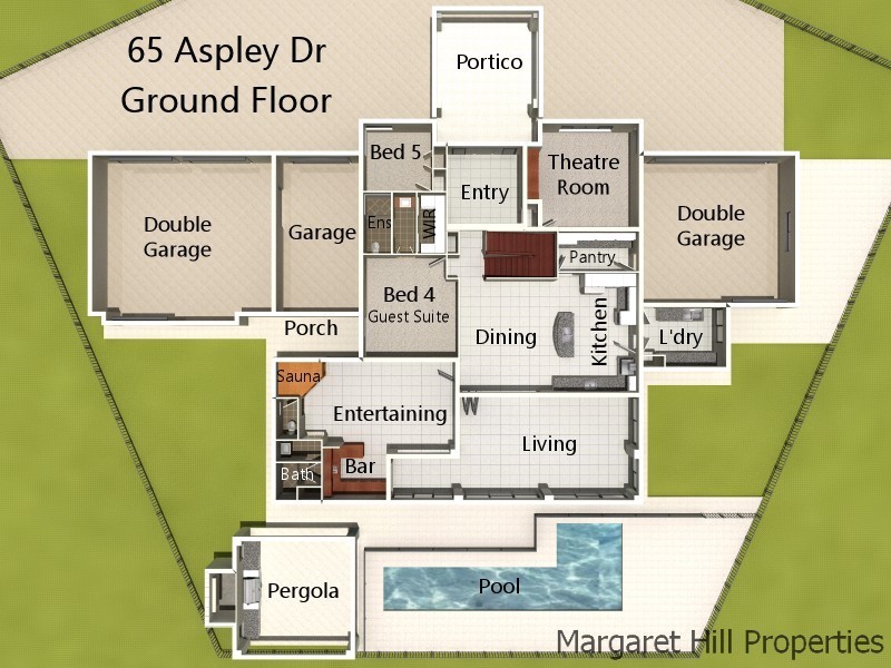 65 Aspley Drive, Kirwan QLD 4817 Floorplan