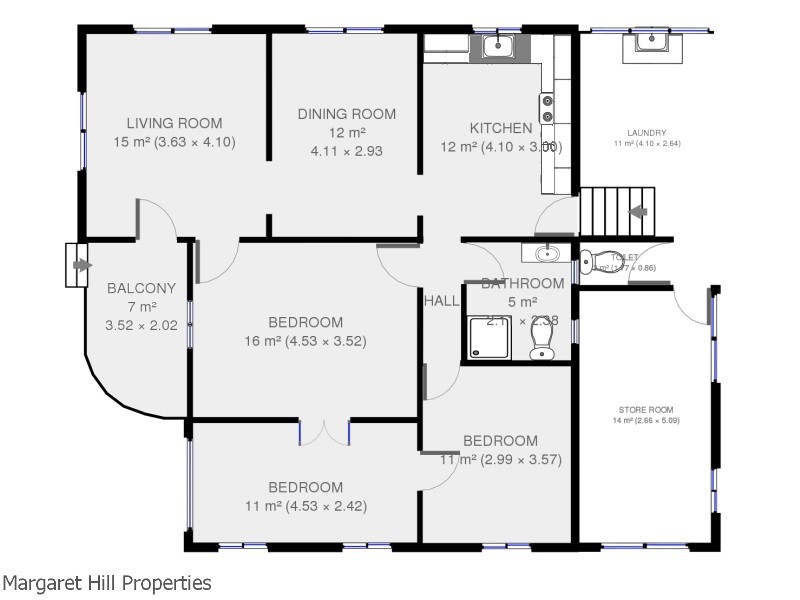 14 Sheehan Street, Belgian Gardens QLD 4810 Floorplan