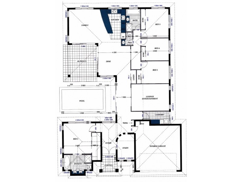 14 Kalynda Parade, Bohle Plains QLD 4817 Floorplan