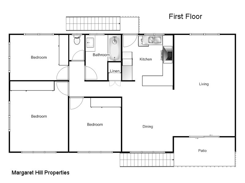24 Ruby Round, Kelso QLD 4815 Floorplan