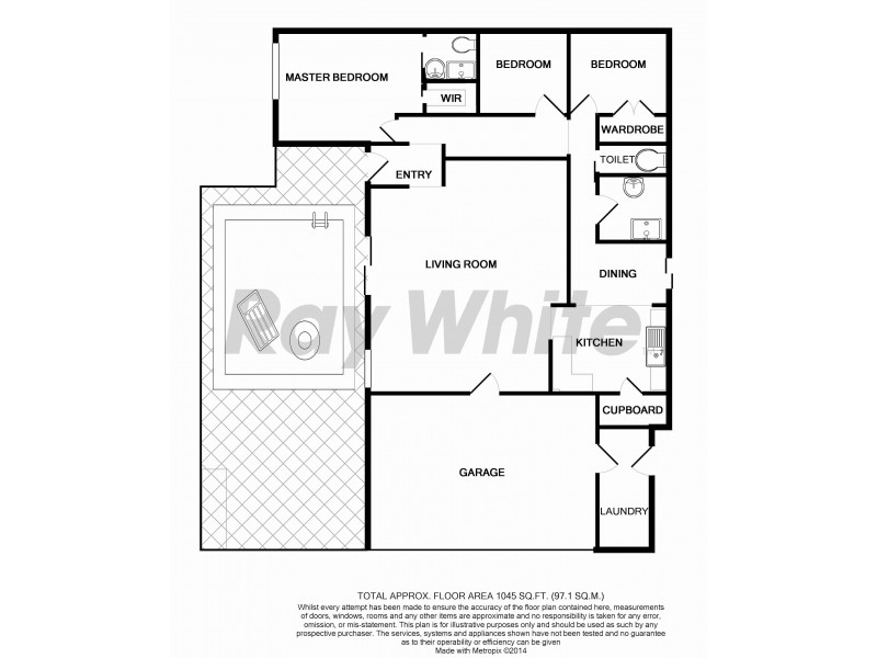 2 Rochester Court, Kirwan QLD 4817 Floorplan