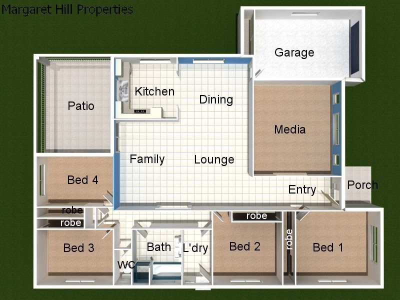 19 Glasgow Avenue, Mount Louisa QLD 4814 Floorplan