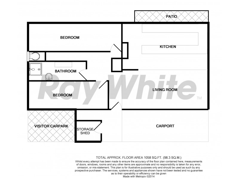 Unit 10/12-16 Bent Street, Mundingburra QLD 4812 Floorplan