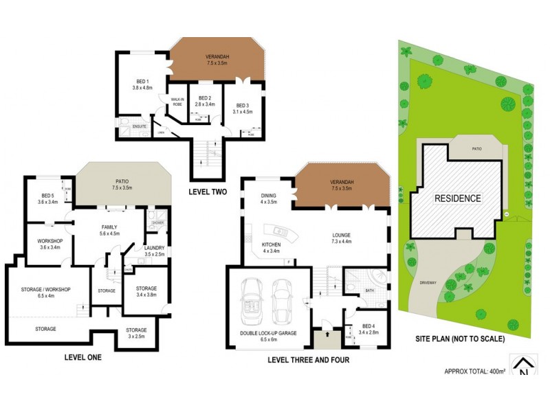 8 Tableland Terrace, Mount Louisa QLD 4814 Floorplan