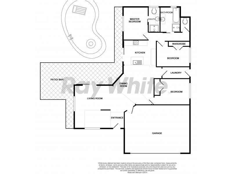 4 Rosecrans Avenue, Kirwan QLD 4817 Floorplan